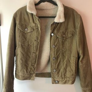 Brandy Melville fleece lined jacket.